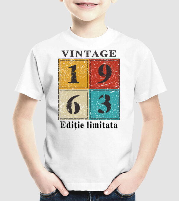 1963 - Ediție limitată model alb pe tricou