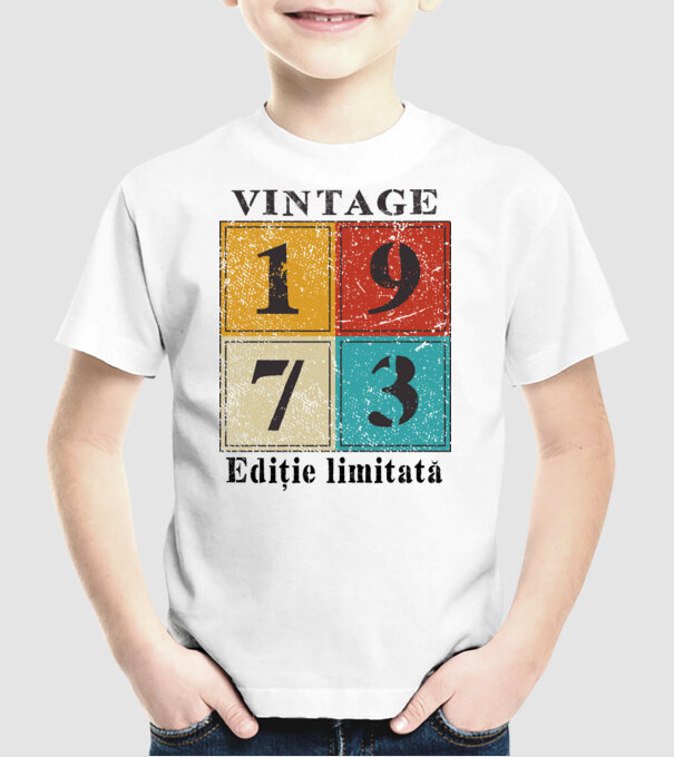 1973 - Ediție limitată model alb pe tricou