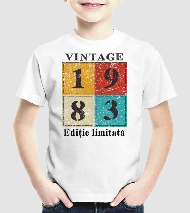 1983 - Ediție limitată model alb pe tricou