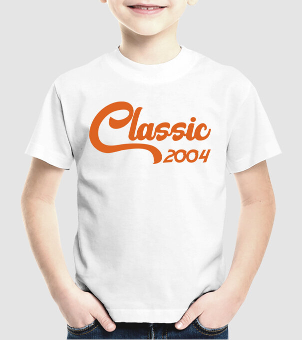 2004 Classic model alb pe tricou