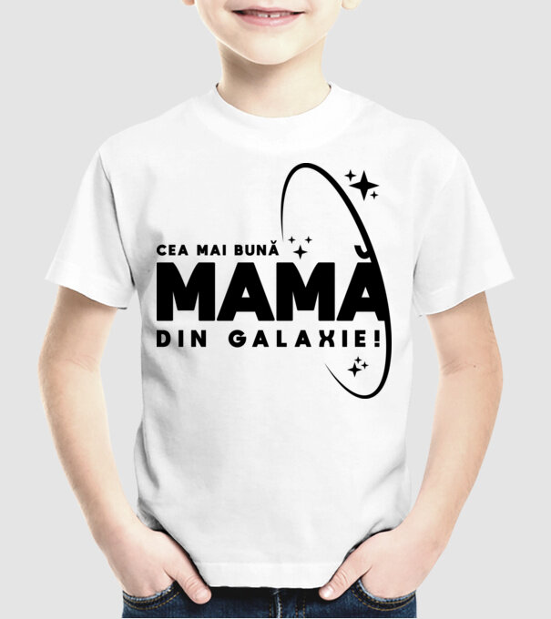 Cea mai bună bunică din Galaxie! model alb pe tricou