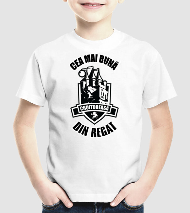 Cea mai bună croitoreasă din regat model alb pe tricou