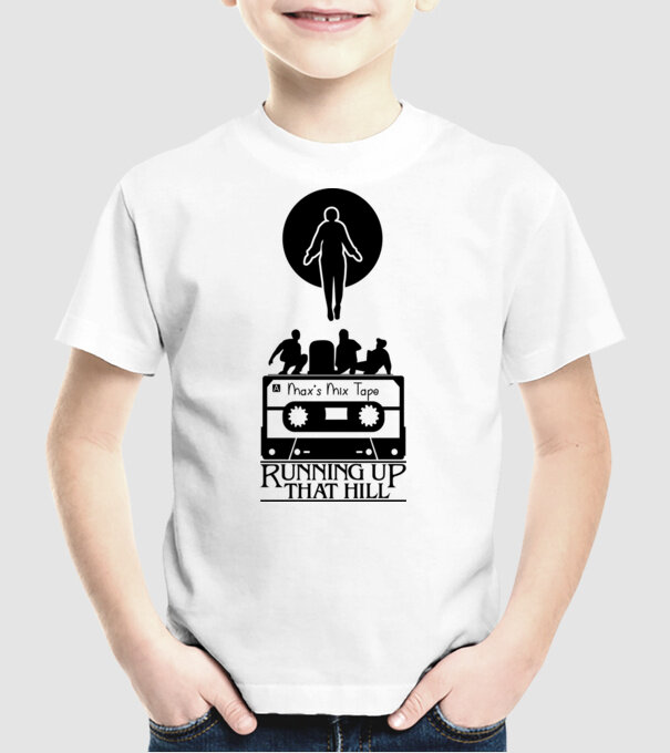 maxs mix tape stranger things model alb pe tricou