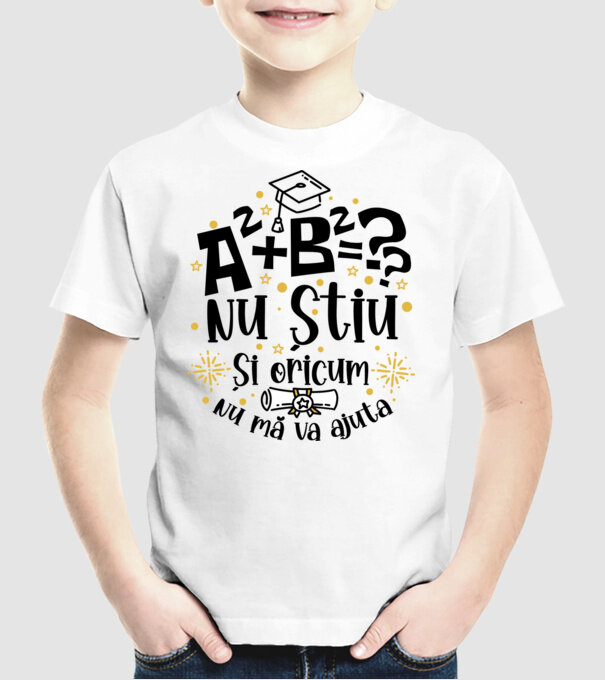 Nu știu, și oricum nu mă va ajuta model alb pe tricou
