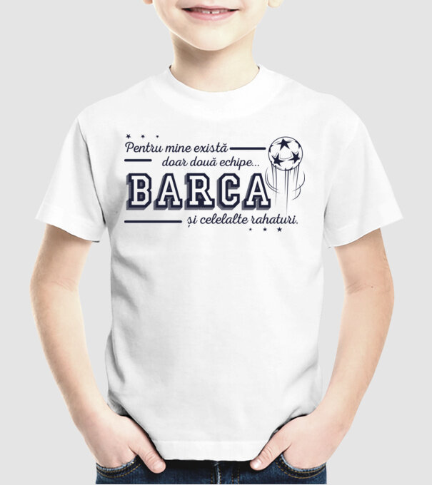 Pentru mine există doar două echipe, Barca și celelalte rahaturi model alb pe tricou
