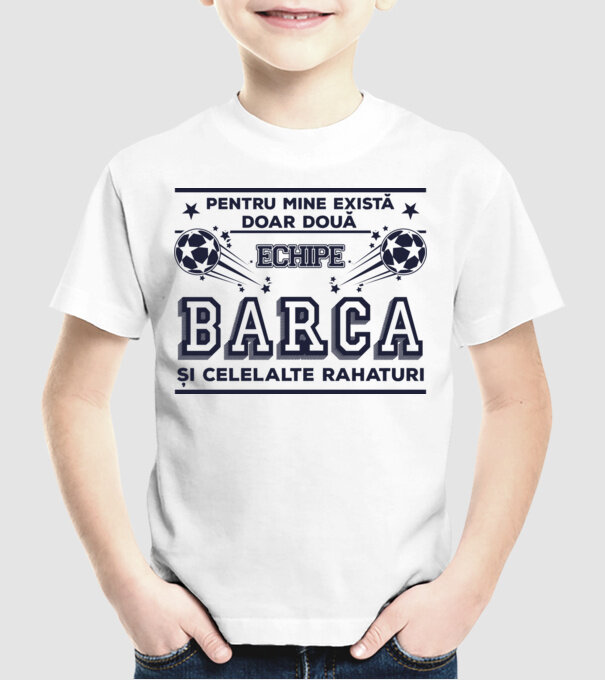 Pentru mine există doar două echipe, Barca și celelalte rahaturi model alb pe tricou