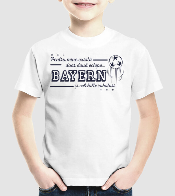 Pentru mine există doar două echipe, Bayern și celelalte rahaturi model alb pe tricou