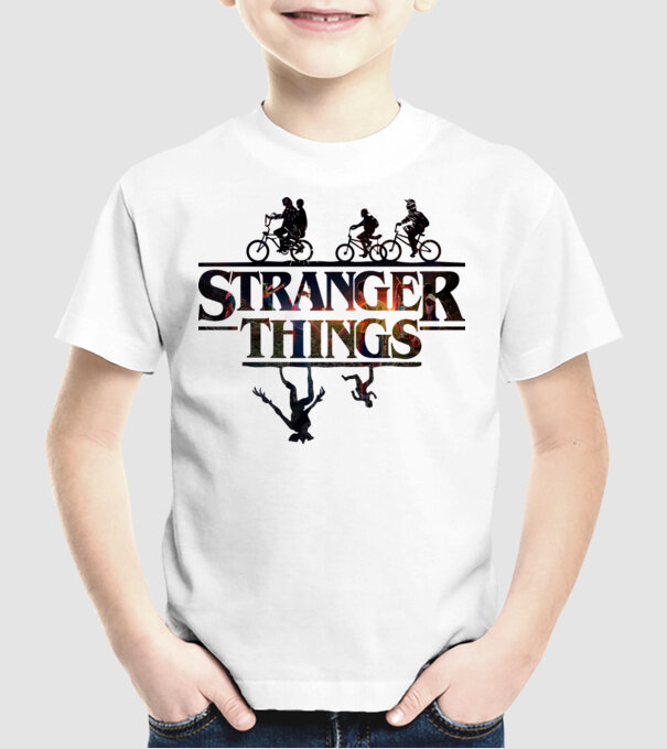 stranger things quote poster model alb pe tricou