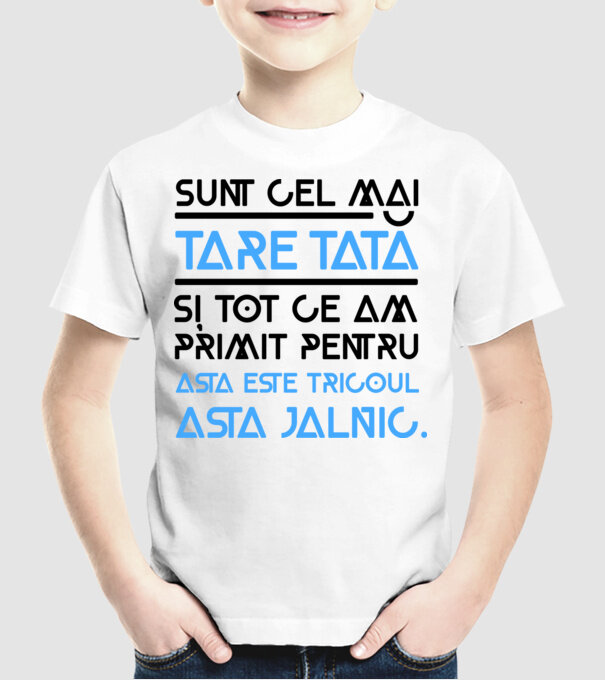 Sunt cel mai tare tată și tot ce am primit pentru asta este tricoul ăsta jalnic model alb pe tricou