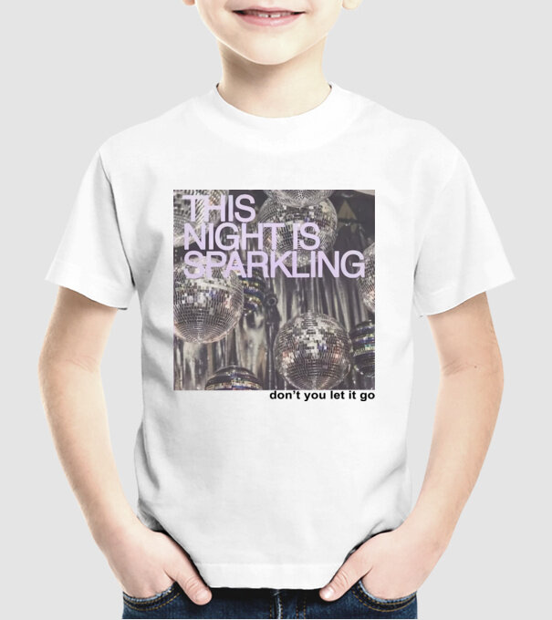 Taylor Swift this night 2 model alb pe tricou