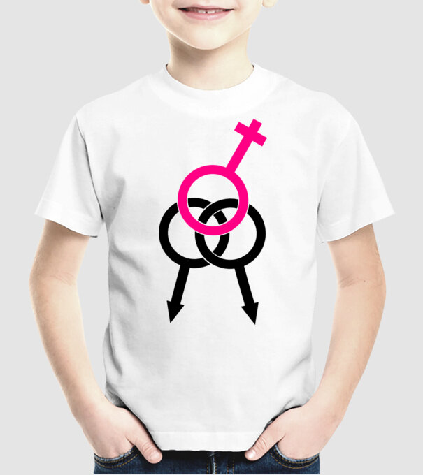 plăcere dublă model alb pe tricou