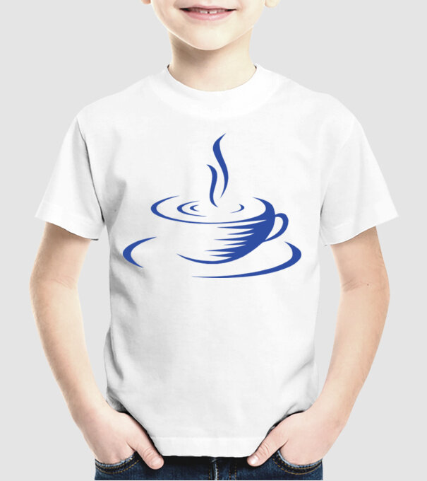 cană cafea model alb pe tricou