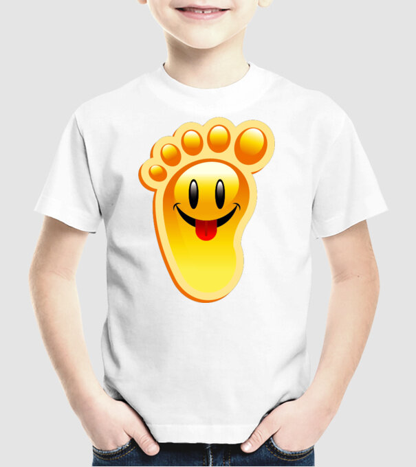 amprentă4 model alb pe tricou
