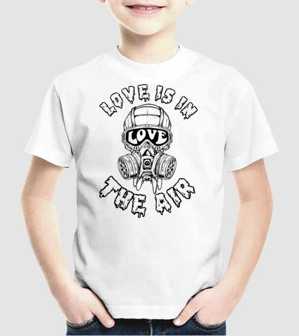 Love is in the air lght bck model alb pe tricou