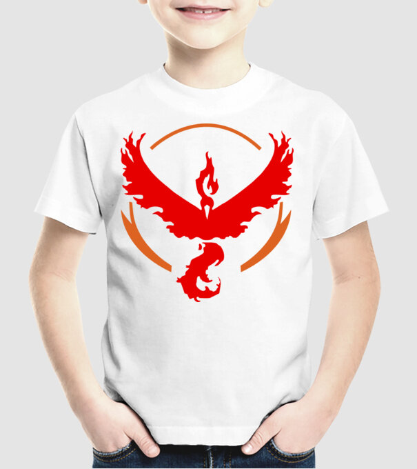 Valor team logo model alb pe tricou