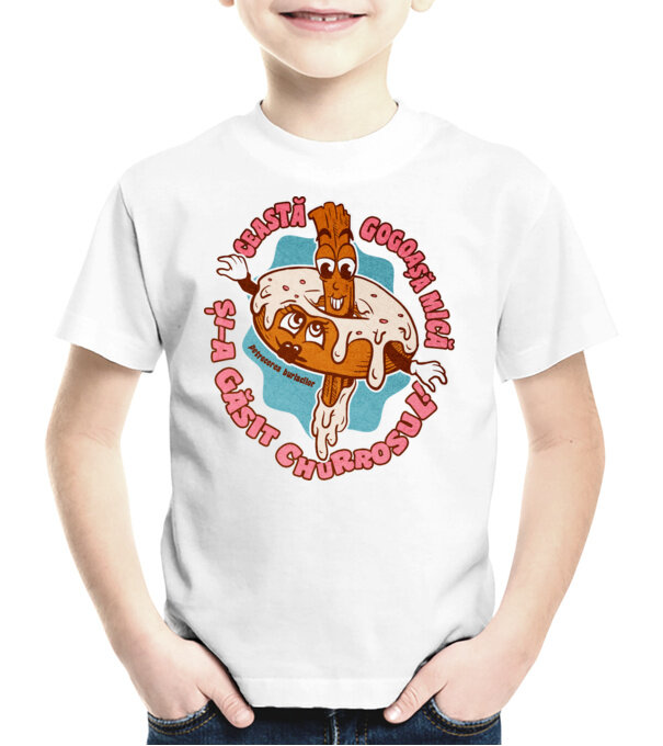  model  pe tricou