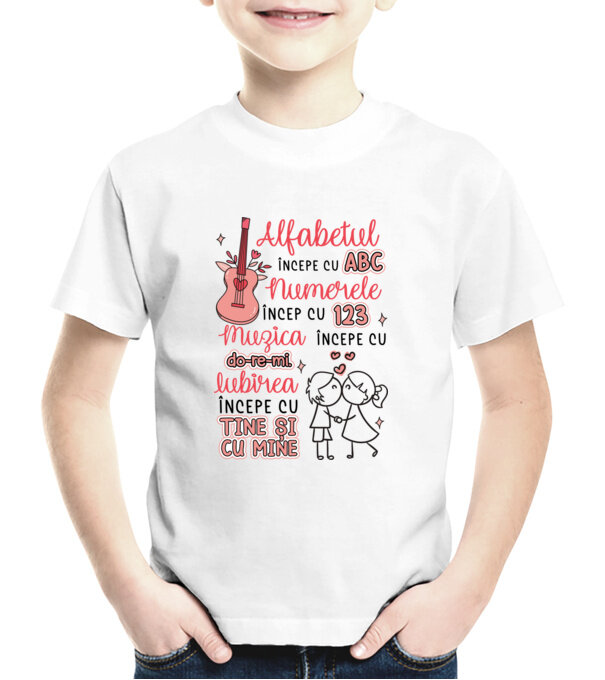  model  pe tricou
