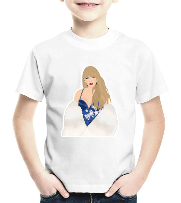  model  pe tricou