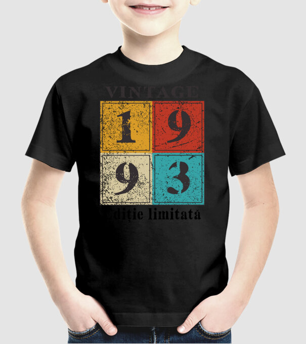 1993 - Ediție limitată model negru pe tricou
