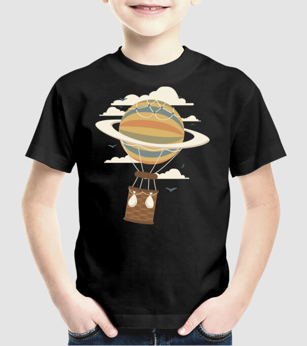 Avioane model negru pe tricou