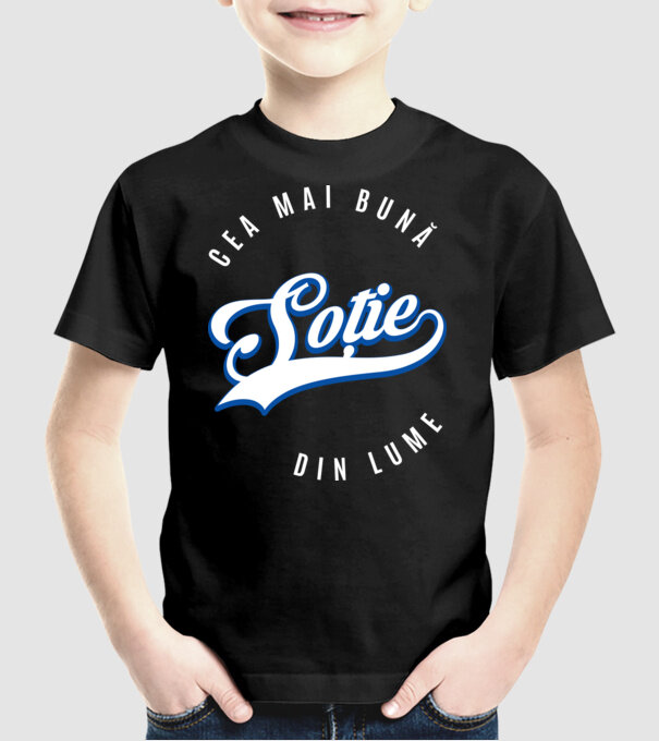 Cea mai bună SOȚIE din lume model negru pe tricou