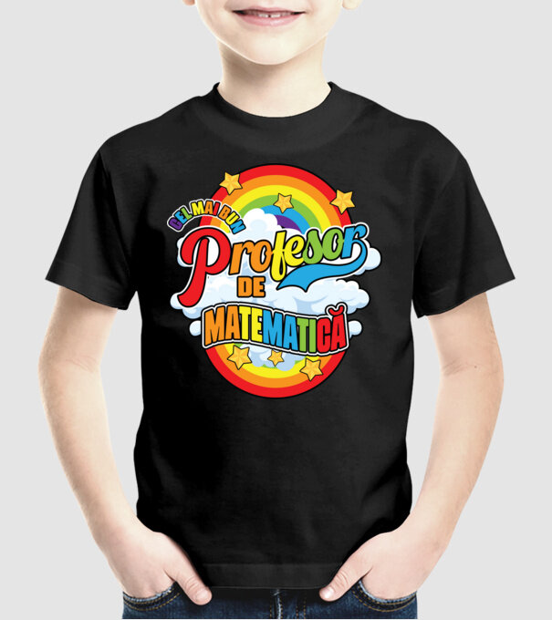 Cel mai bun matematică model negru pe tricou