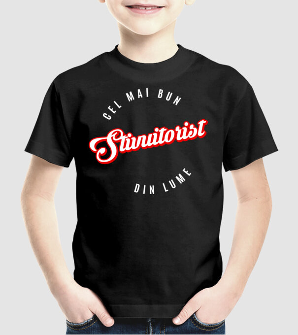 Cel mai bun STIVUITORIST din lume model negru pe tricou