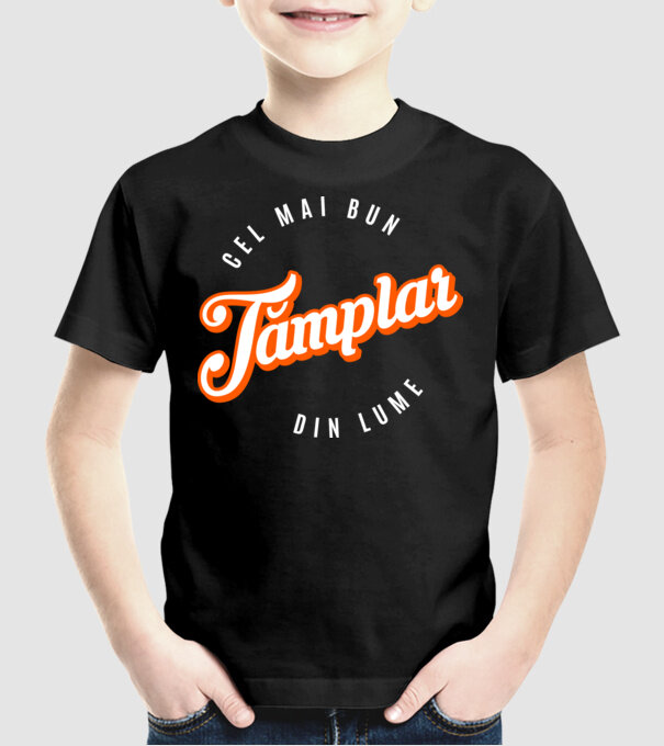 Cel mai bun TÂMPLAR din lume model negru pe tricou