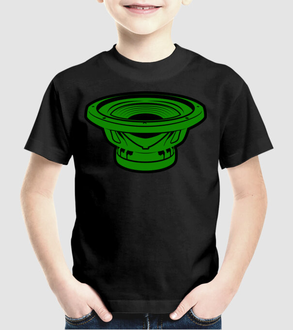 Difuzor model negru pe tricou