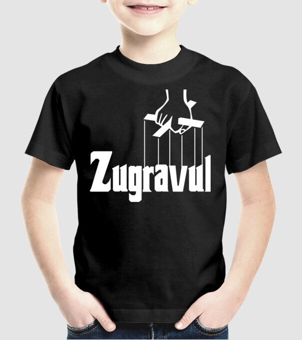 Zugravul model negru pe tricou