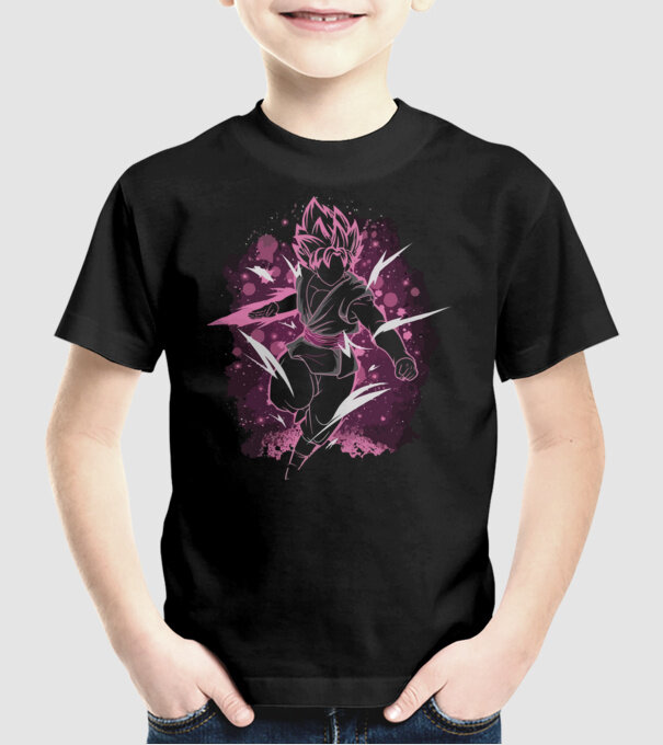 goku training model negru pe tricou