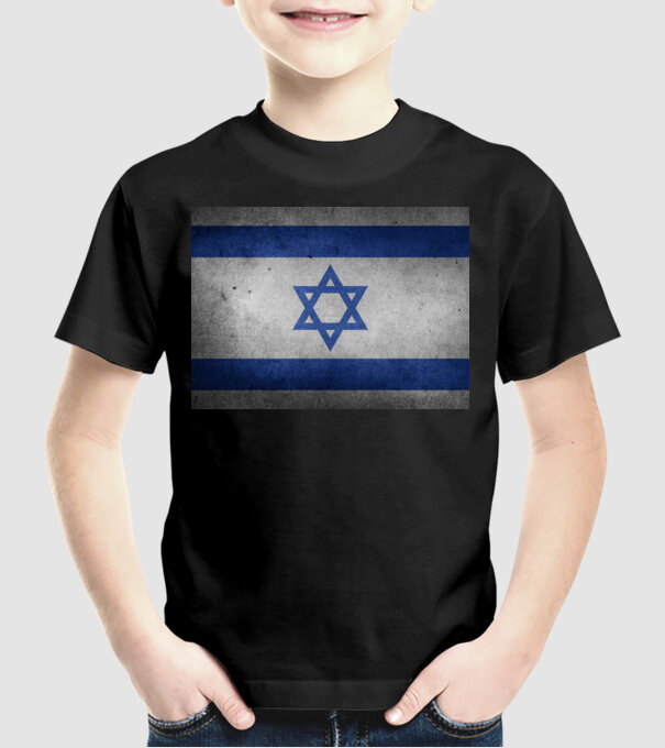 ISRAEL model negru pe tricou