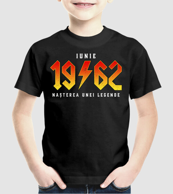 Iunie - 1962 - nașterea unei legende model negru pe tricou