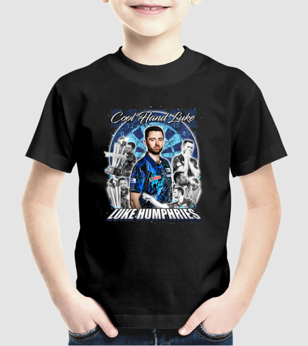 Luke Humphries Cool hand Luke model negru pe tricou