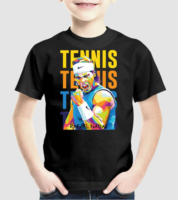 Nadal model negru pe tricou