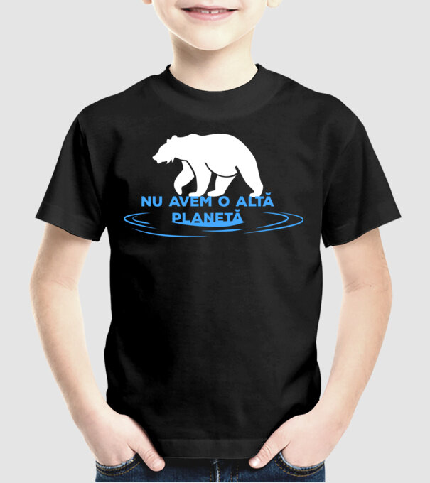 Nu avem o altă planetă model negru pe tricou