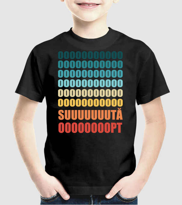 Oooooo suuută oooopt  model negru pe tricou
