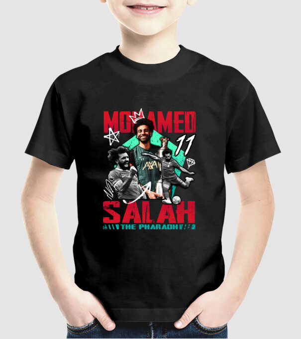 Salah tribute model negru pe tricou