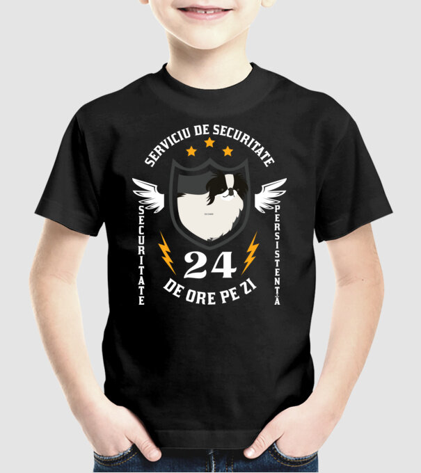 serviciu de securitate - securitate - persistență - 24 de ore pe zi model negru pe tricou