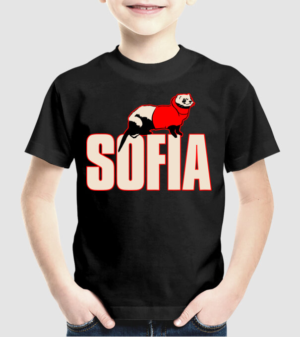 sofia la casa de papel model negru pe tricou