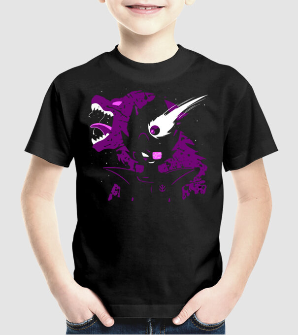 vegeta monkey dragonball model negru pe tricou