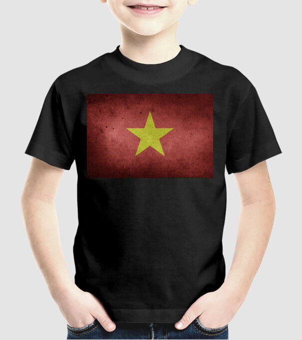VIETNAM model negru pe tricou