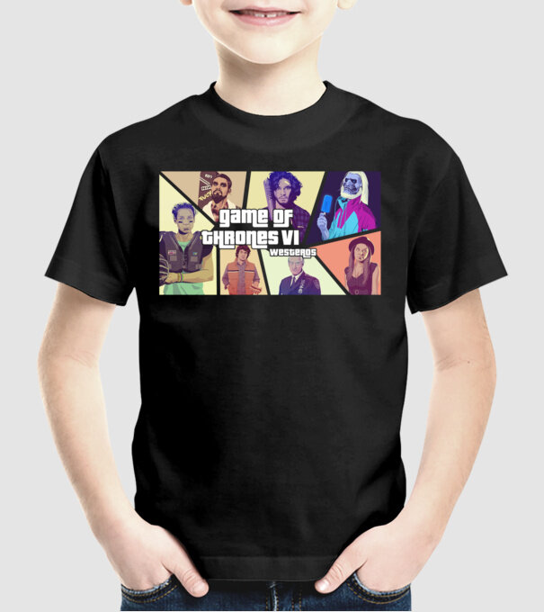 game of thrones gta model negru pe tricou