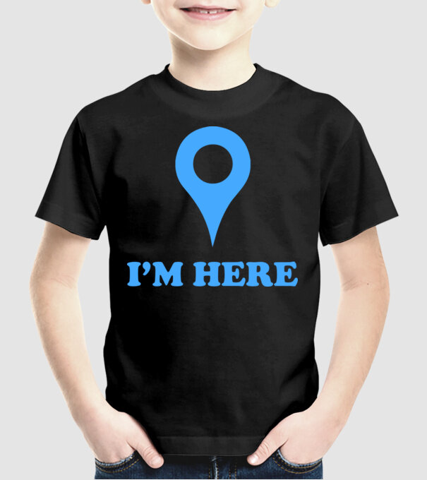 Google hike model negru pe tricou