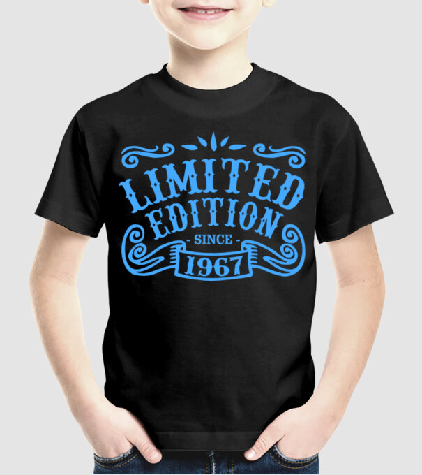 Limited edition 1967 model negru pe tricou