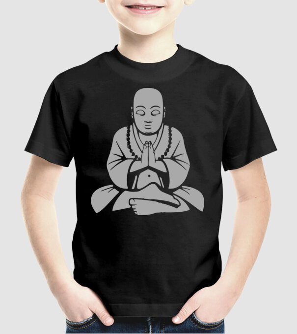 monk model negru pe tricou