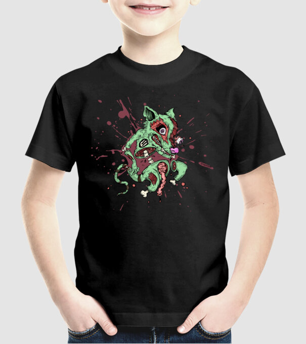 Rat - Snapsleek own model negru pe tricou
