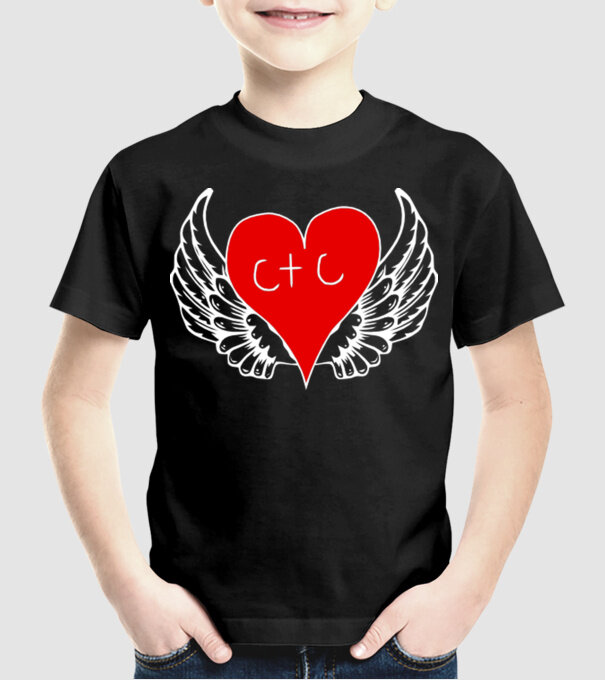 Dragoste model negru pe tricou