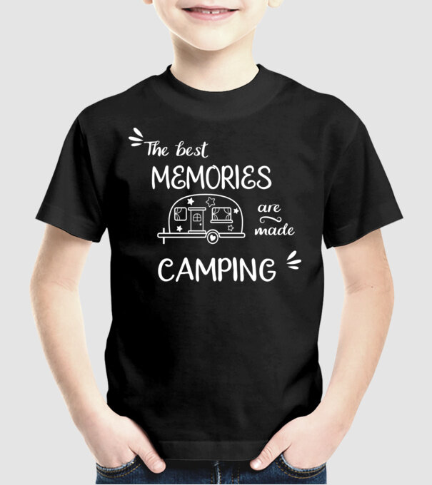 The best memories model negru pe tricou