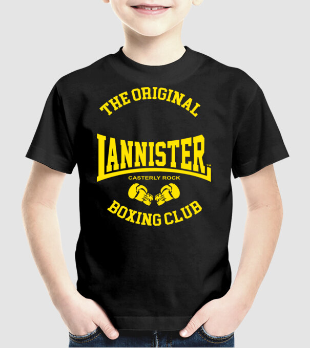 The Original Lannister model negru pe tricou